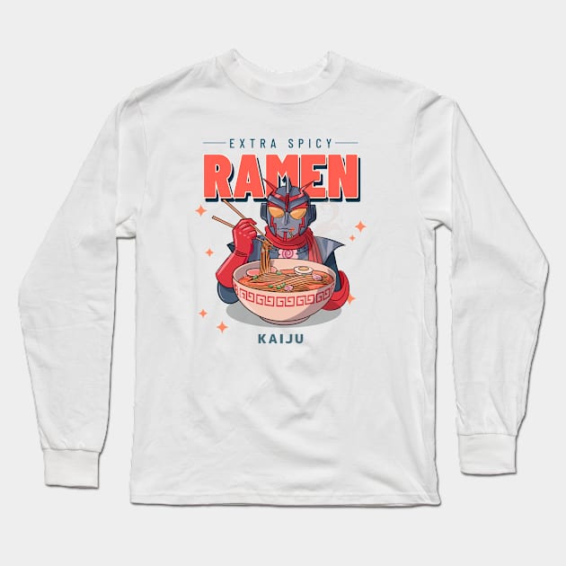 Ramen lover - Kaijo Long Sleeve T-Shirt by cheesefries